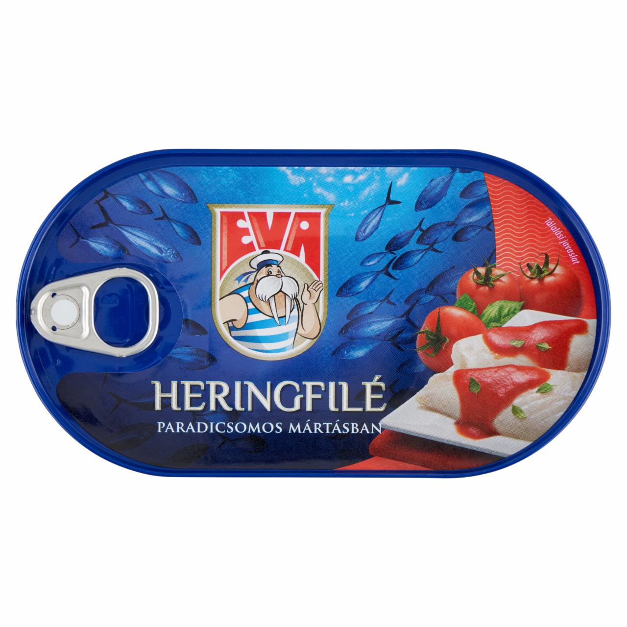 Képek - Eva heringfilé paradicsommártásban 170 g
