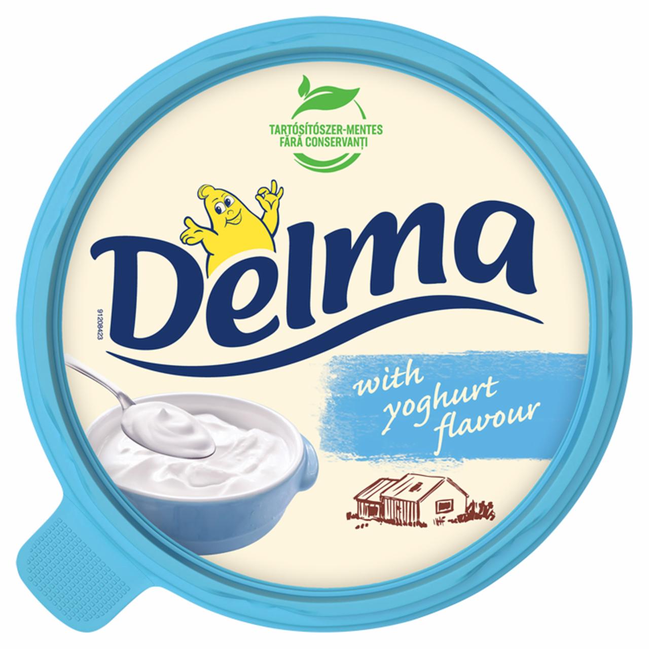Képek - Delma félzsíros margarin joghurt aroma összetevővel 39% 450 g