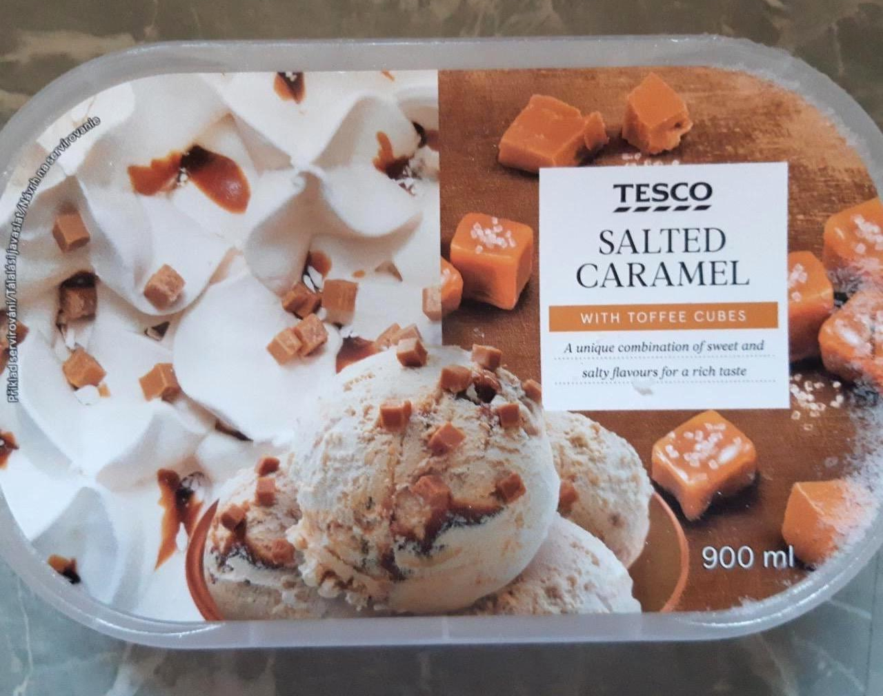 Képek - Salted caramel fagylalt Tesco