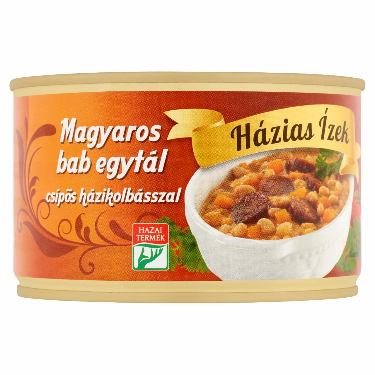 Képek - Házias Ízek magyaros bab egytál csípős házikolbásszal 400 g