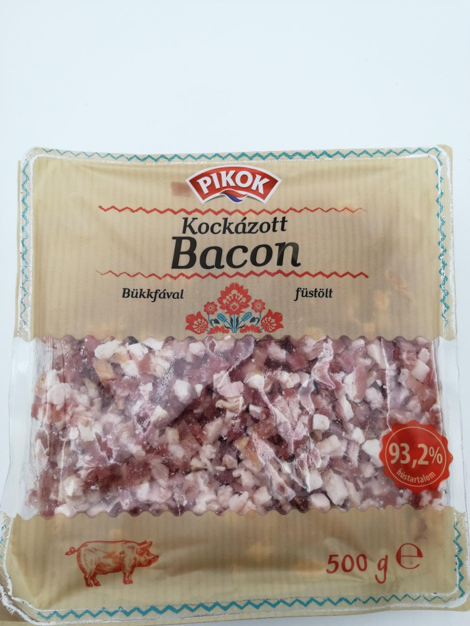 Képek - Kockázott bacon Pikok