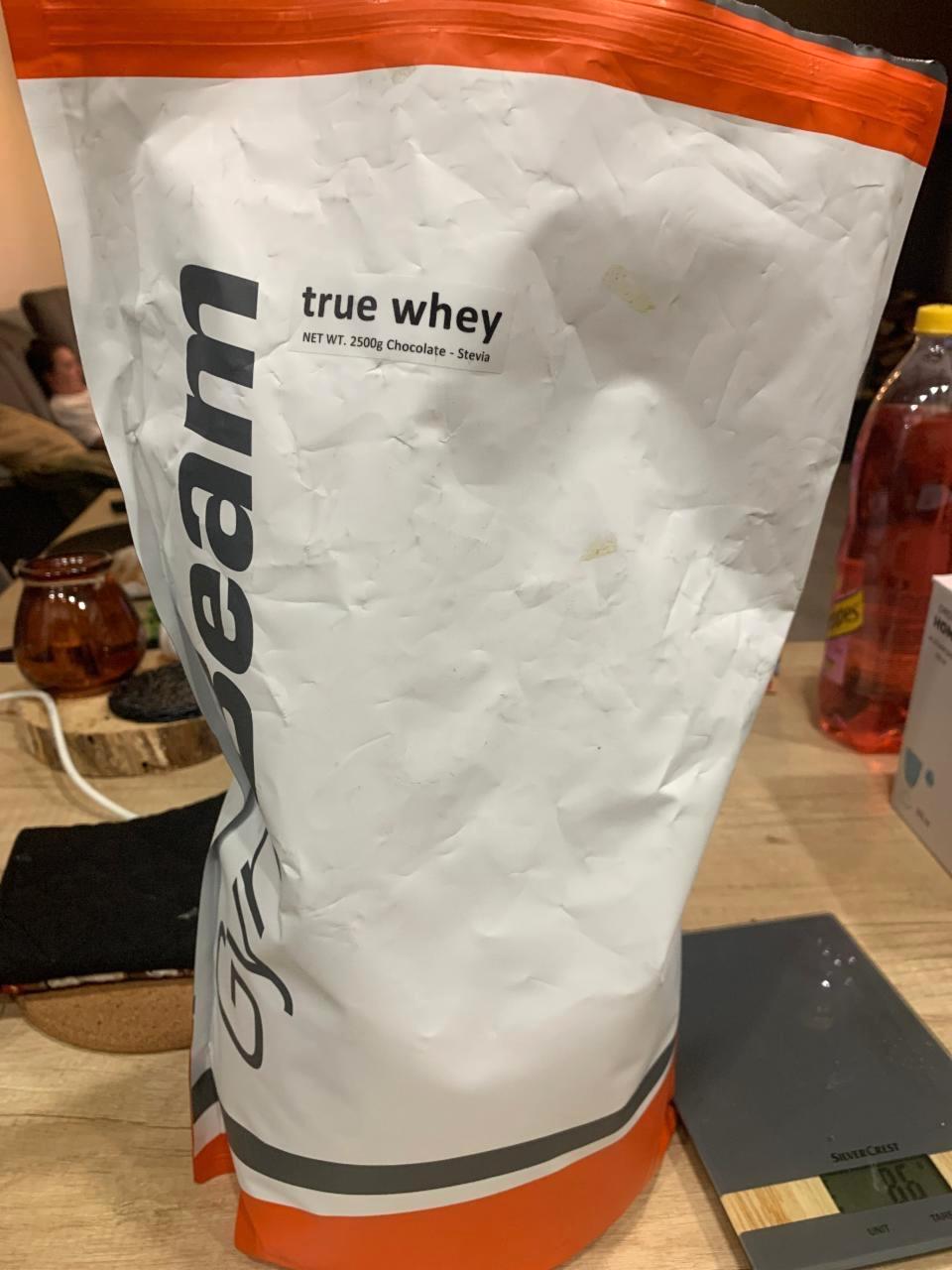 Képek - True whey Chocolate-Stevia GymBeam