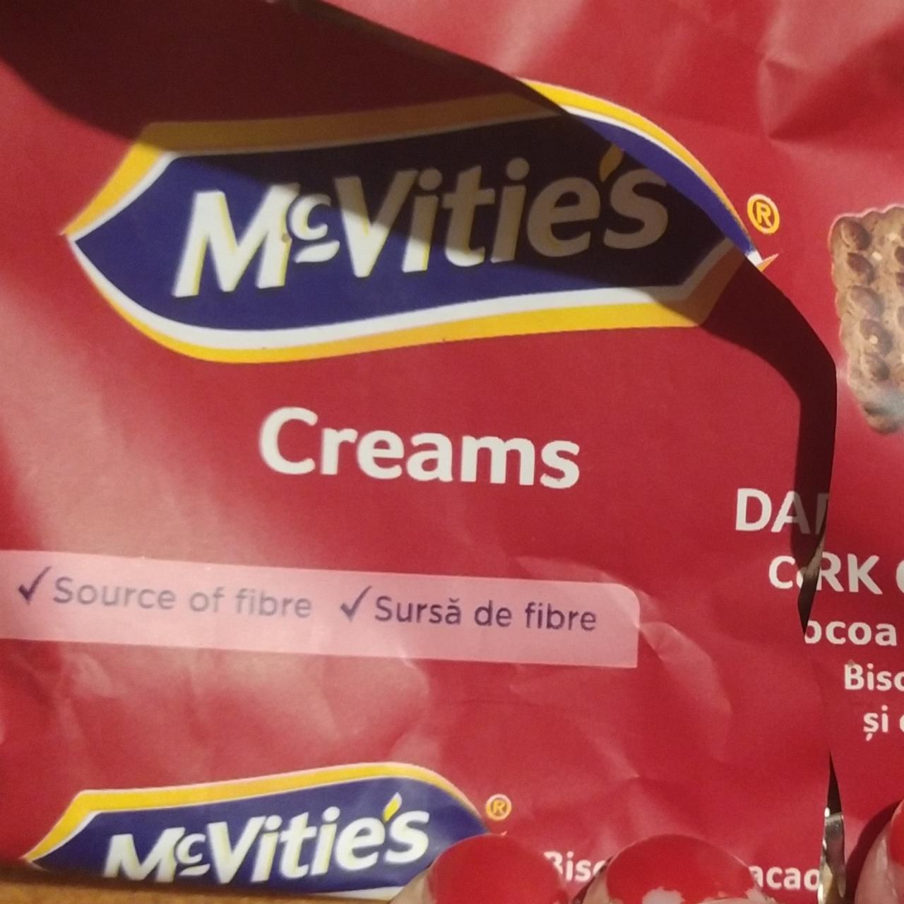 Képek - Dark chocolate cream cocoa biscuits with rolled oats McVities