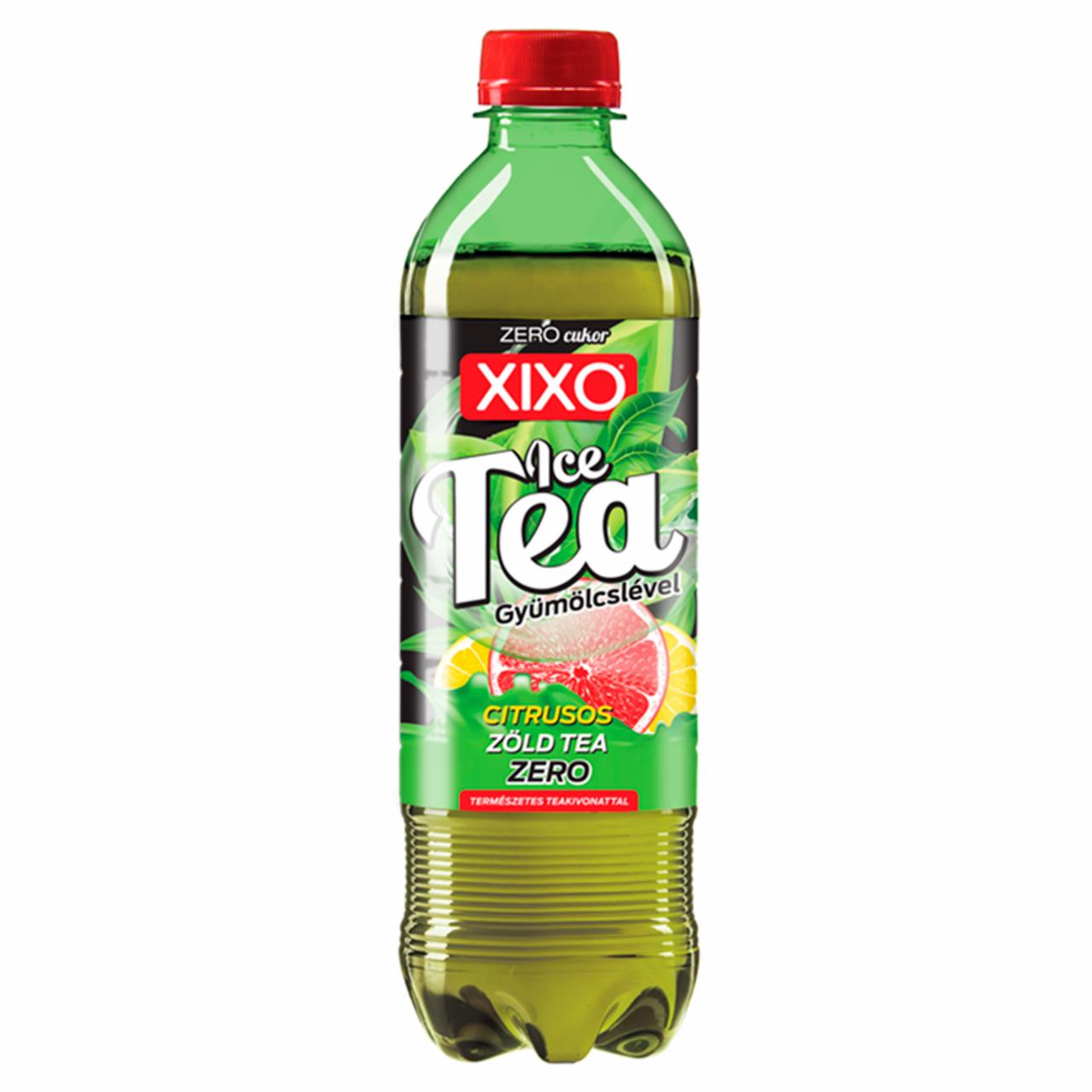 Képek - XIXO Ice Tea Zero citrusos zöld tea édesítőszerekkel 0,5 l