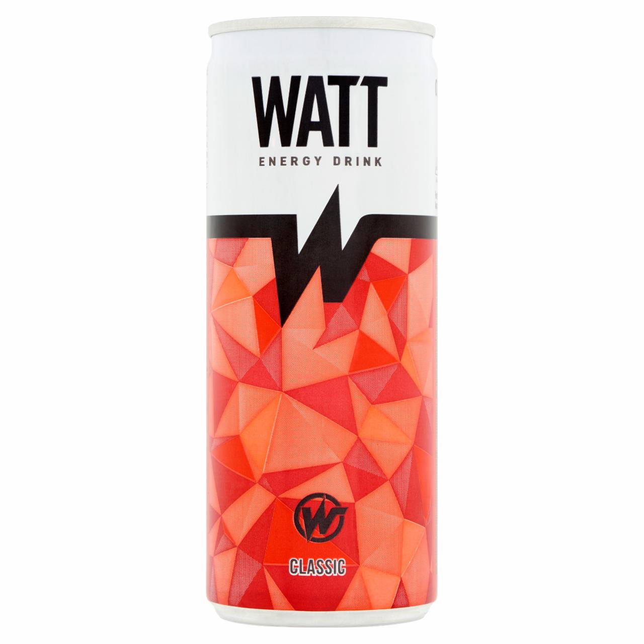Képek - Watt koffein- és vitamintartalmú, tutti-frutti ízű szénsavas energiaital 250 ml