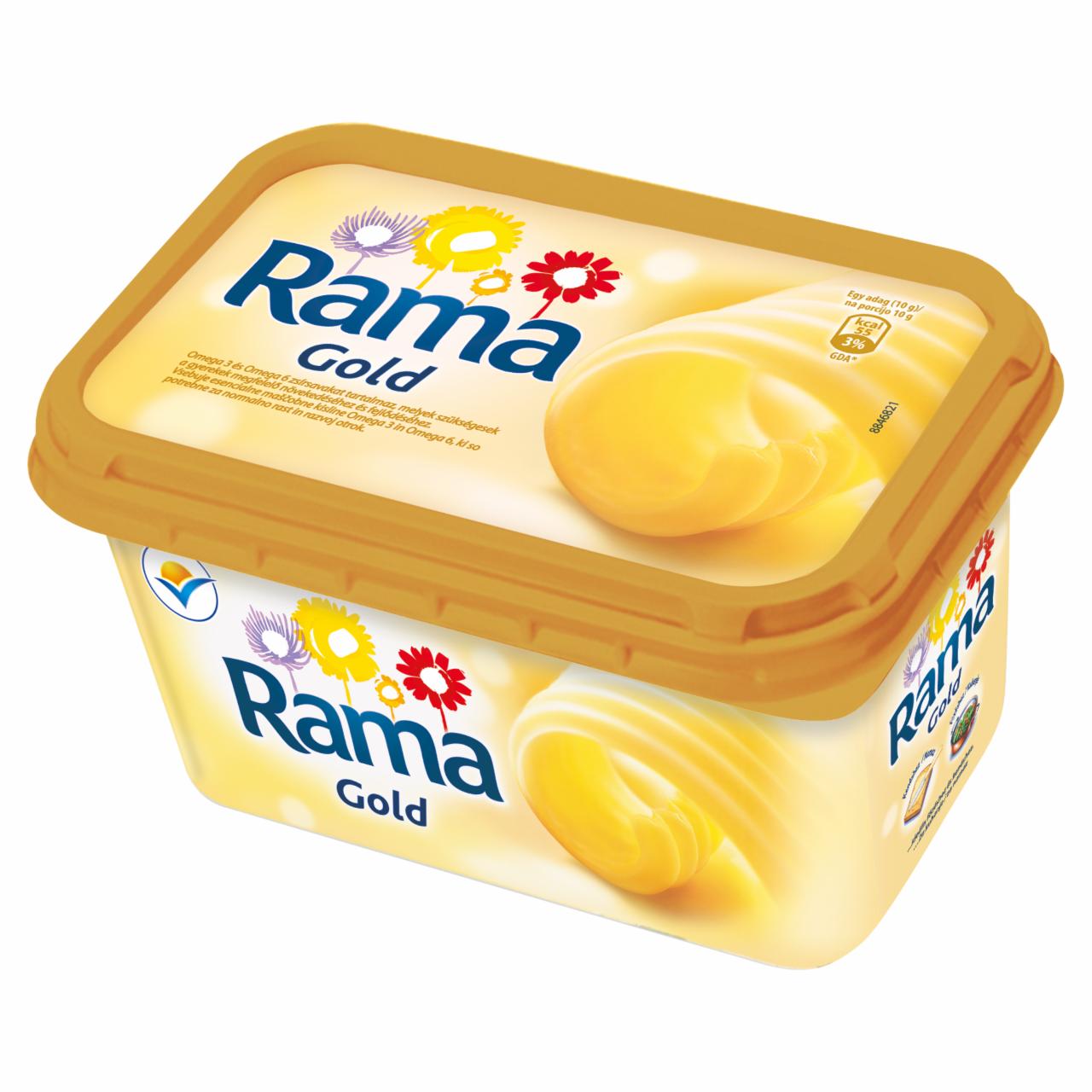 Képek - Rama Gold vajas íz csészés margarin 400 g