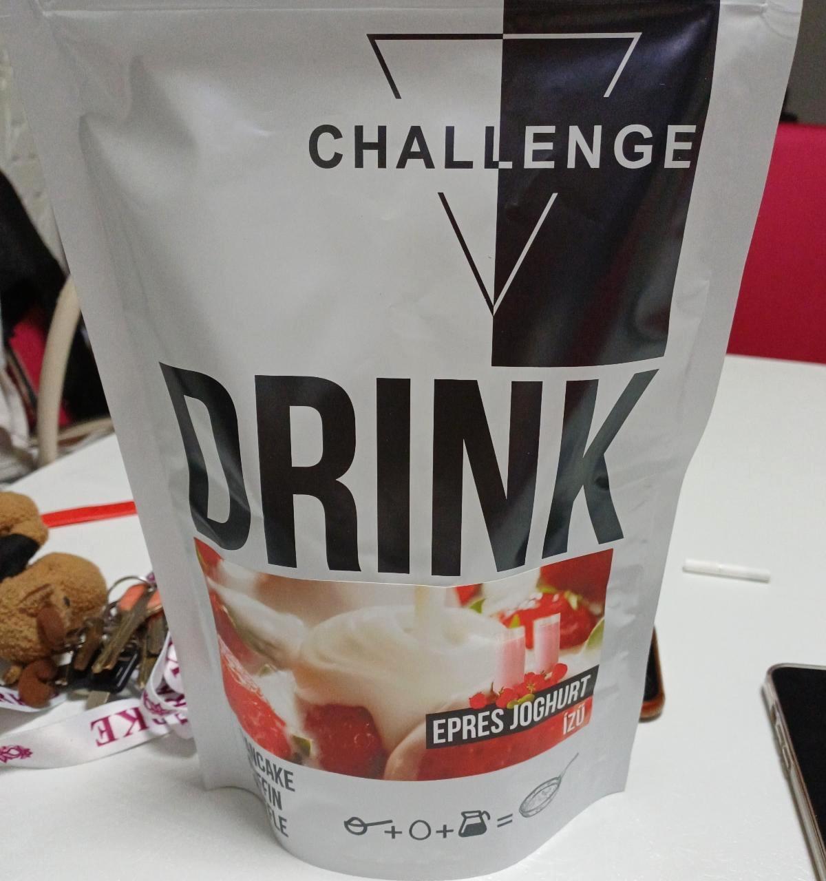 Képek - Challenge drink Epres joghurt ízű