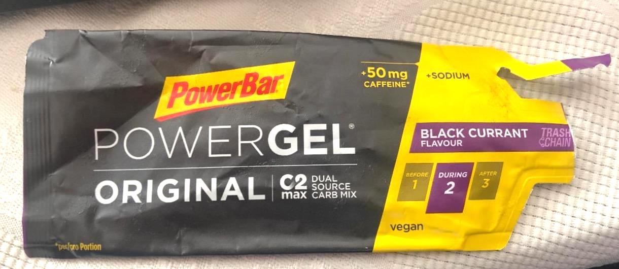 Képek - PowerGel Black currant PowerBar