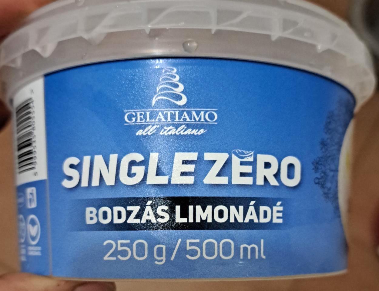 Képek - Single zero fagylalt Bodzás limonádé Gelatiamo