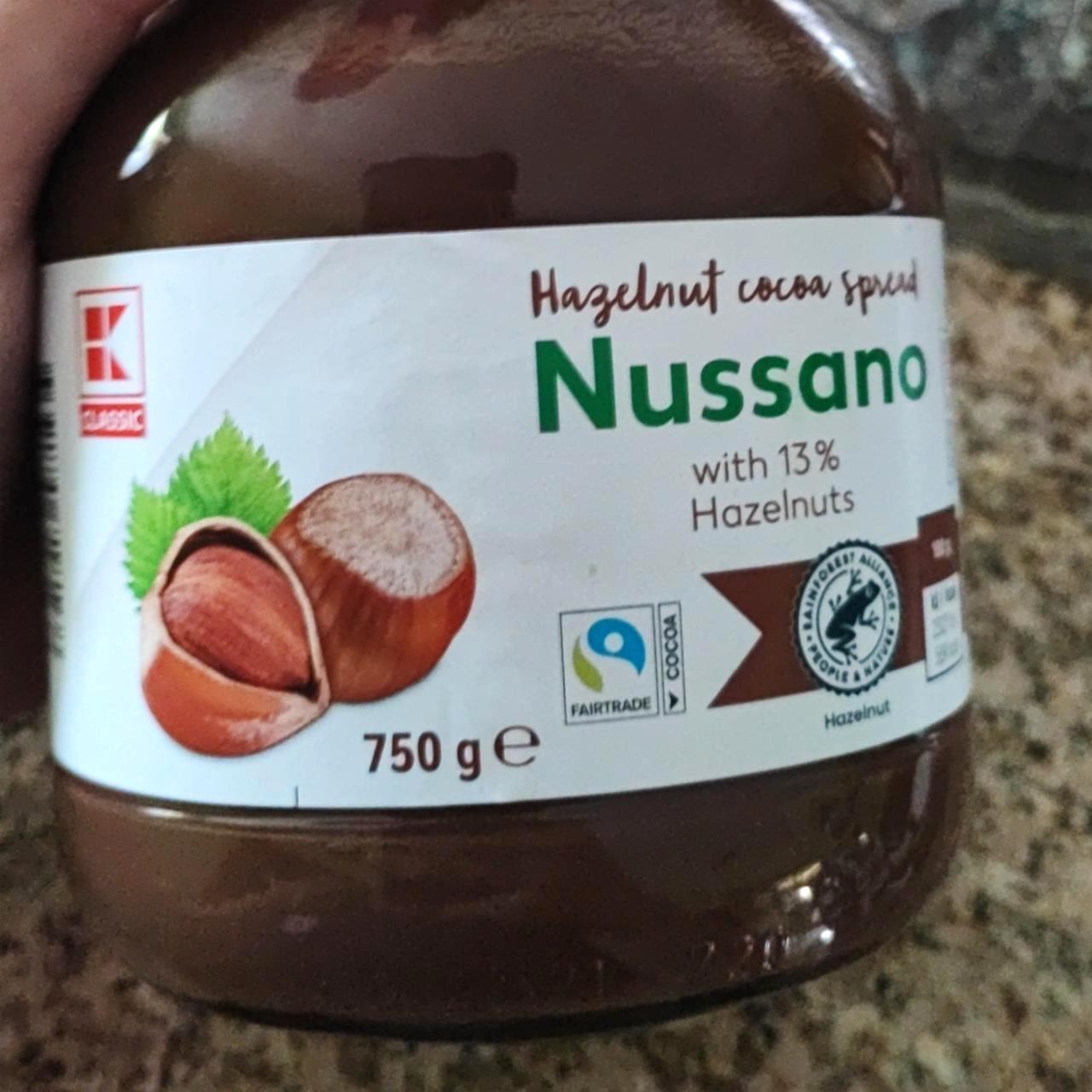 Képek - Nussano with 13% hazelnut K-Classic