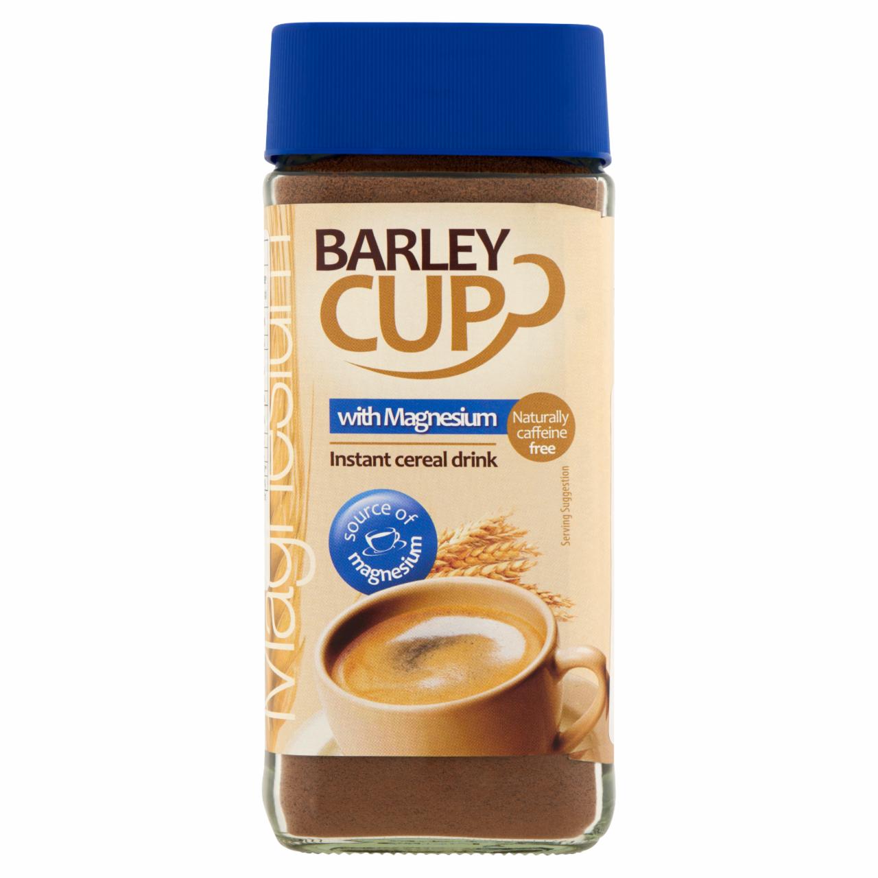 Képek - Barley Cup instant gabonakávé- és cikóriakávé-keverék magnéziummal 100 g