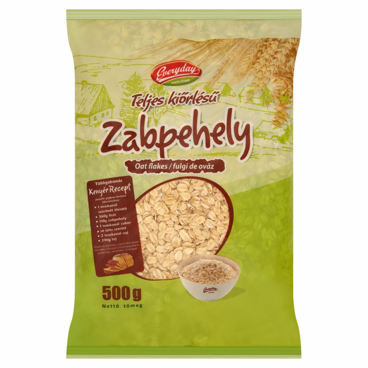 Képek - Everyday teljes kiőrlésű zabpehely 500 g