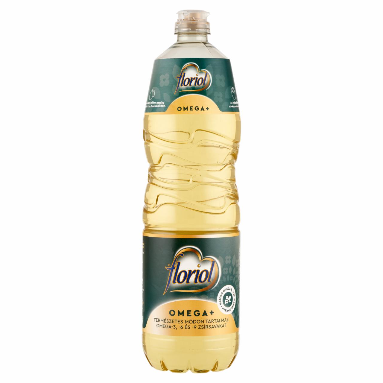 Képek - Floriol Omega+ finomított repceétolaj és nagy olajsavtartalmú napraforgó-étolaj keveréke 1 l