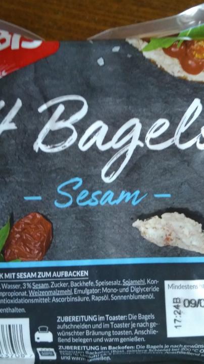 Képek - Szezámmagos bagel