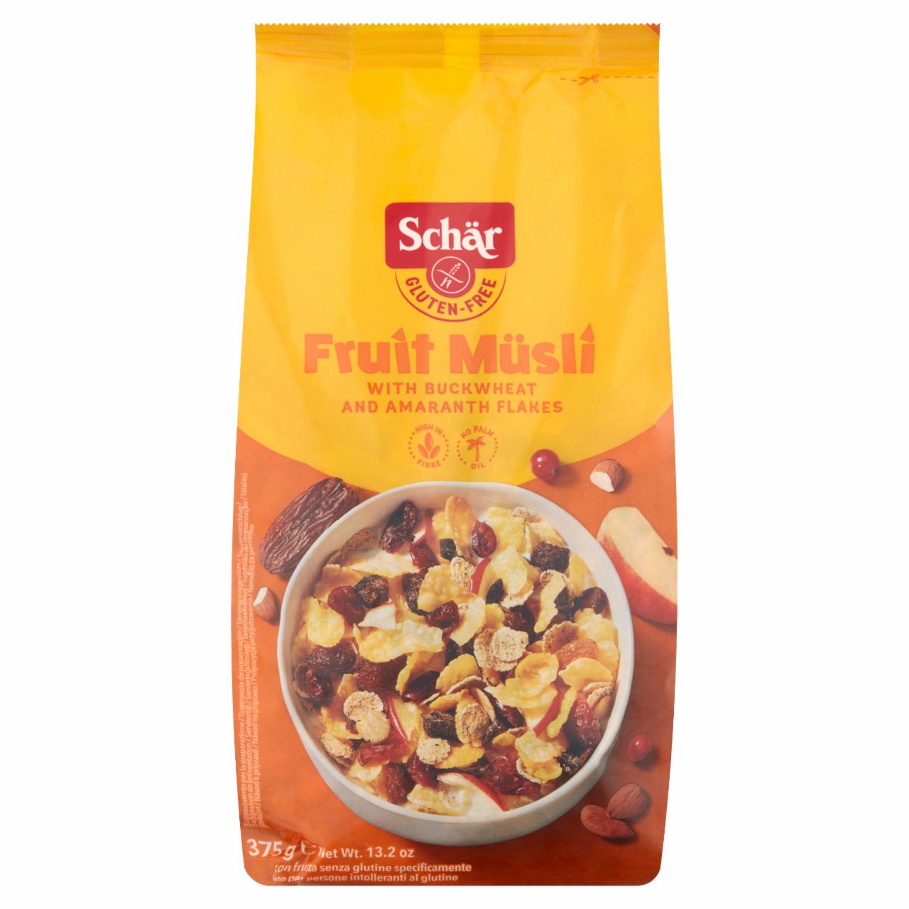 Képek - Schär gluténmentes müzli gyümölcsökkel 375 g