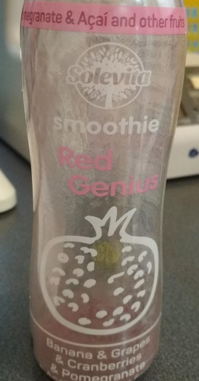 Képek - Smoothie Red Genius Solevita