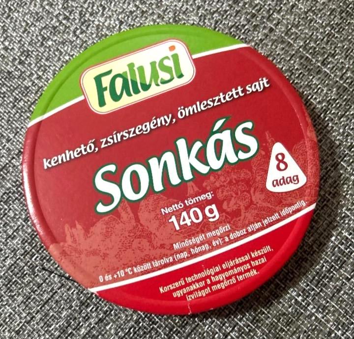 Képek - Kenhető, zsírszegény, ömlesztett sajt Sonkás Falusi