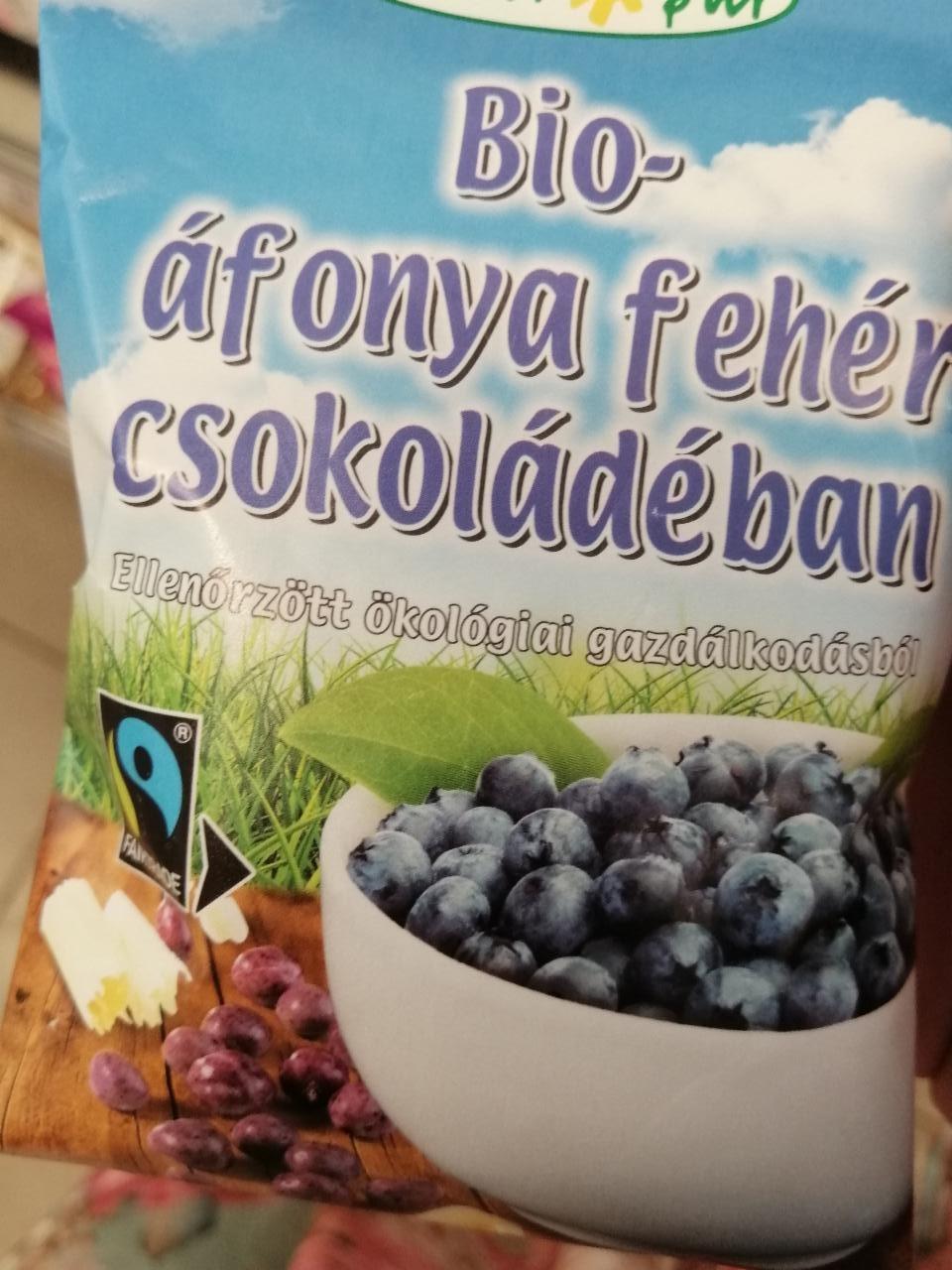 Képek - Bio áfonya fehércsokoládéban Naturpur Spar