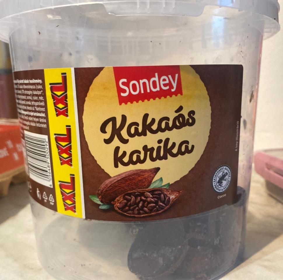 Képek - Kakaós karika Sondey