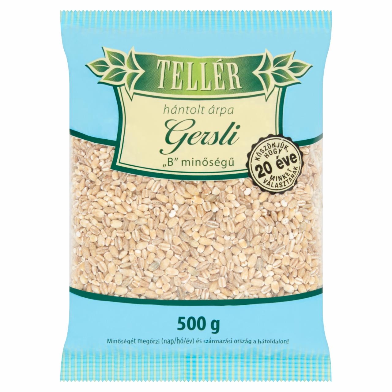 Képek - Tellér hántolt árpa gersli 500 g