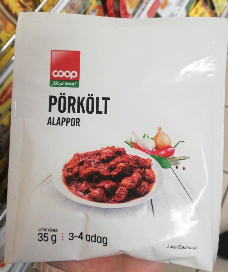 Képek - Pörkölt alappor Coop