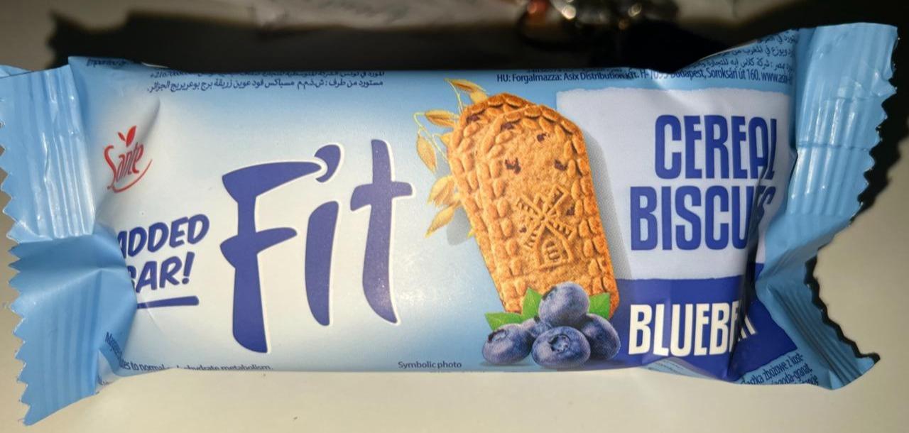 Képek - Cereal biscuits Blueberry no added sugar Sante