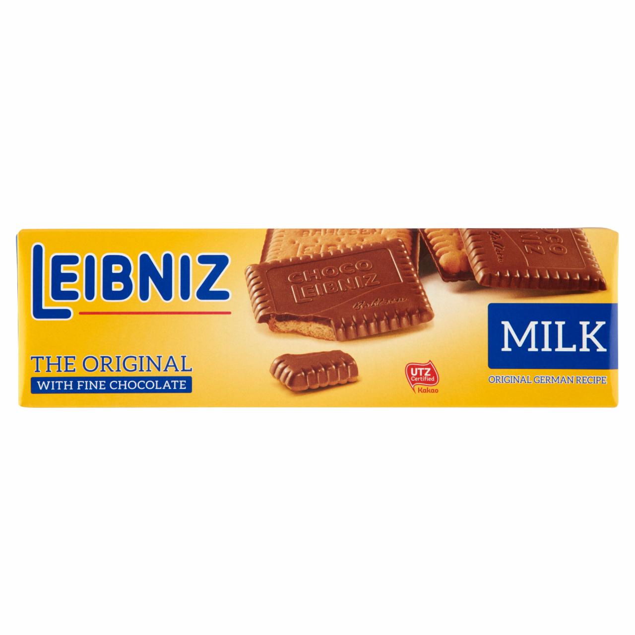 Képek - Leibniz vajas keksz tejcsokoládéval mártva 125 g