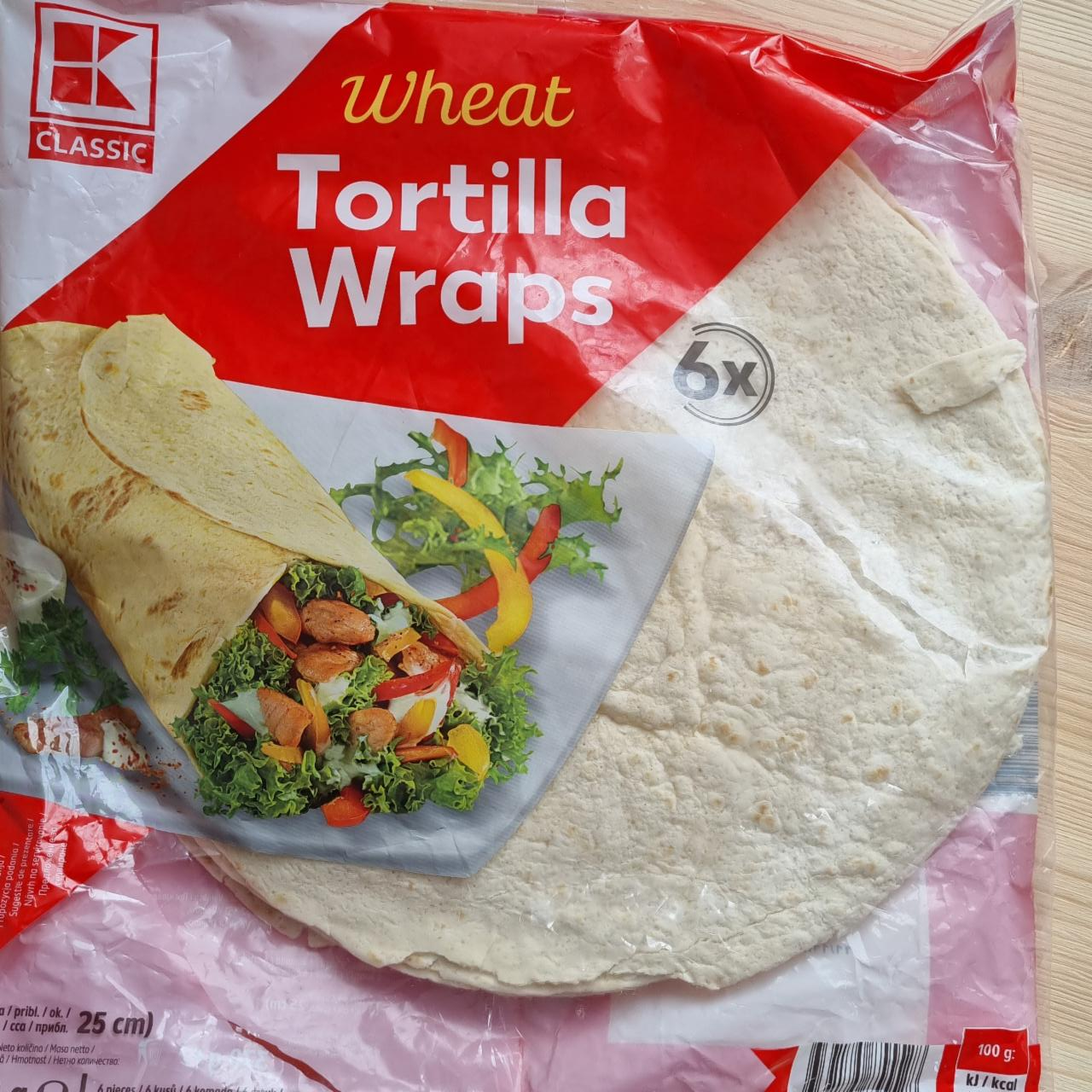 Képek - Wheat tortilla wraps K-Classic