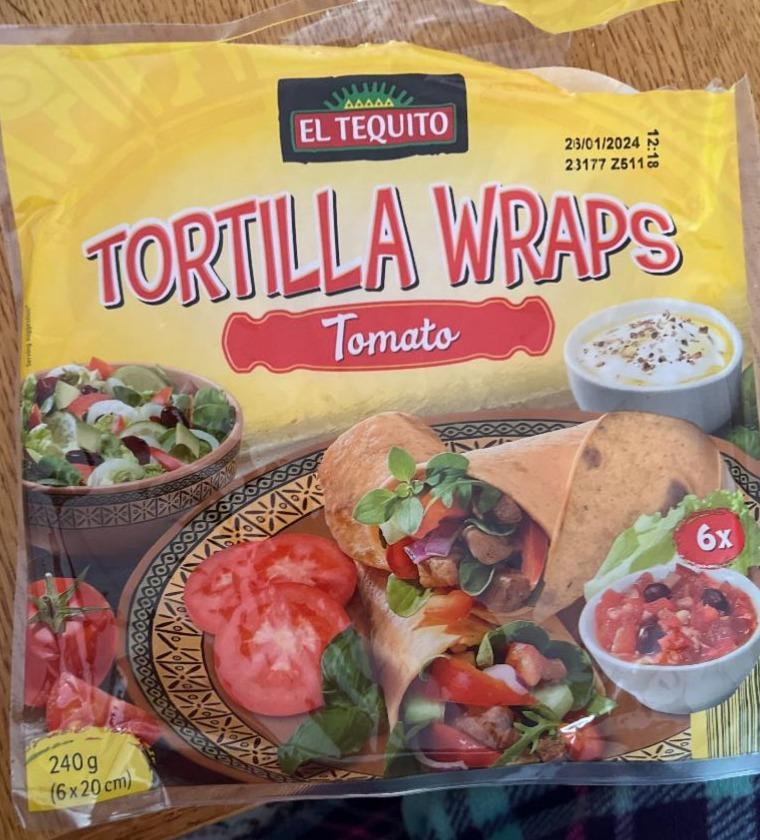 Képek - Tortilla wraps Tomato El Tequito