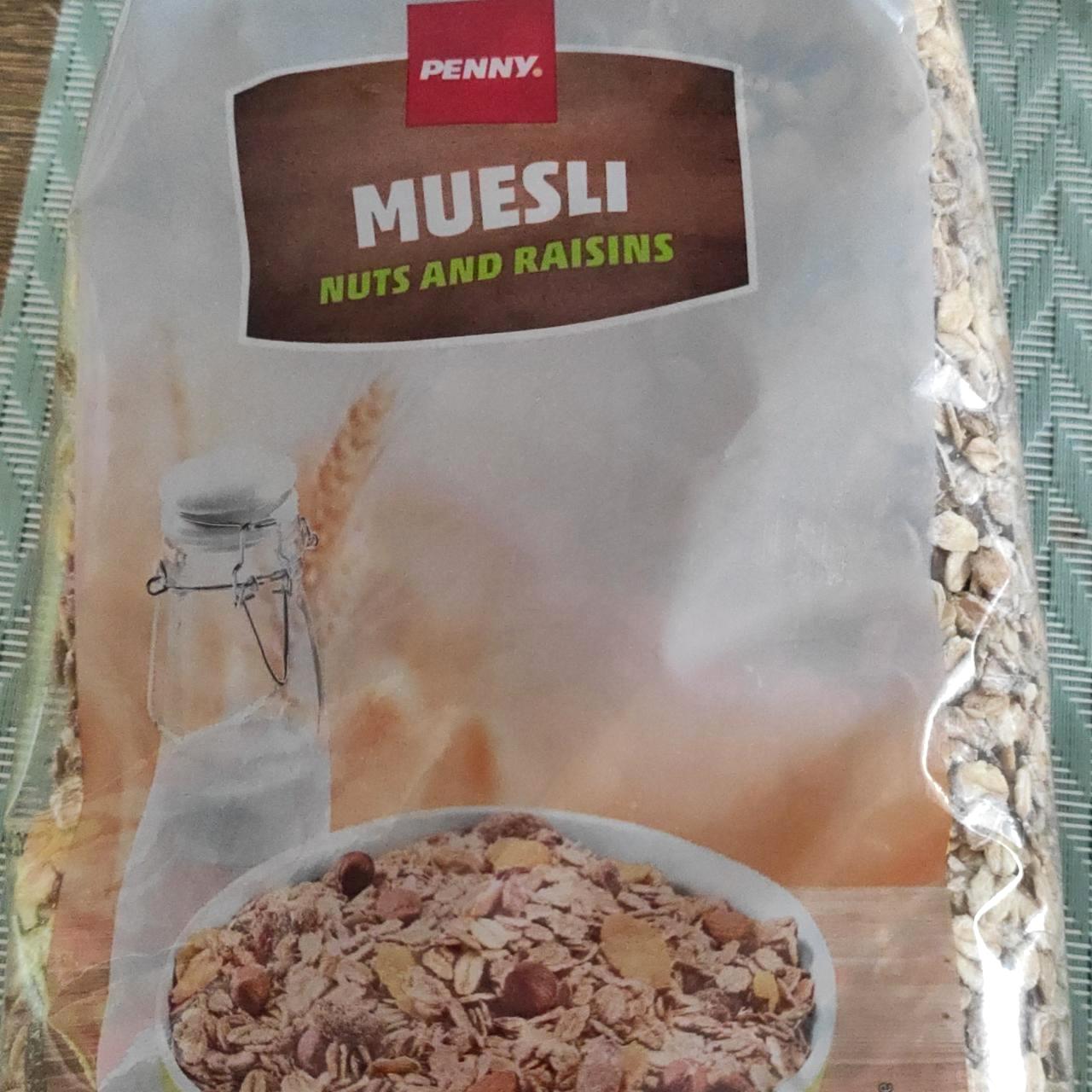 Képek - Muesli nuts and raisins Penny