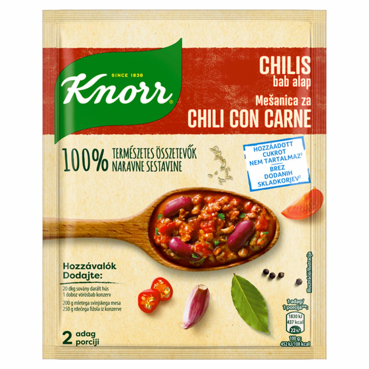 Képek - Knorr chilis bab alap 47 g