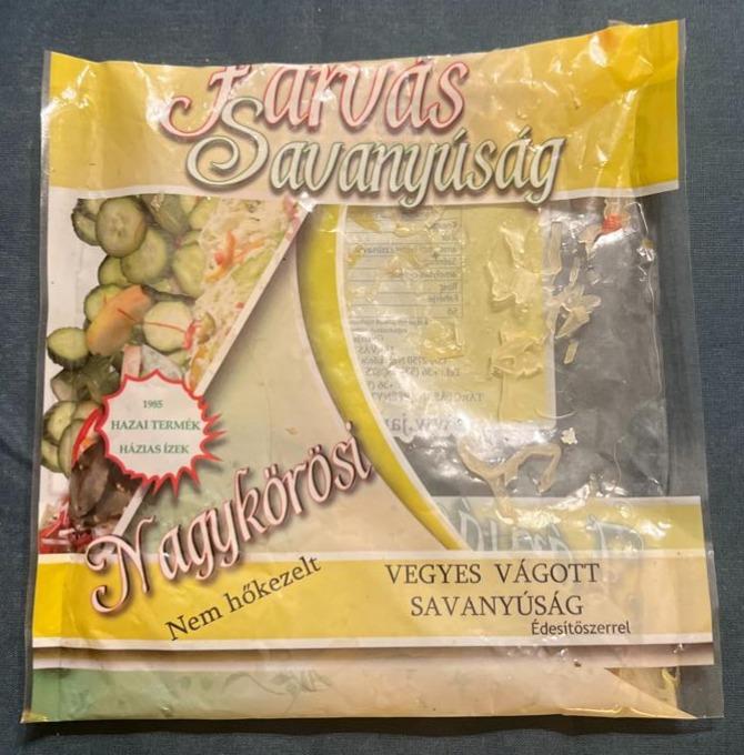 Képek - Nagykőrösi vegyes vágott savanyúság Járvás