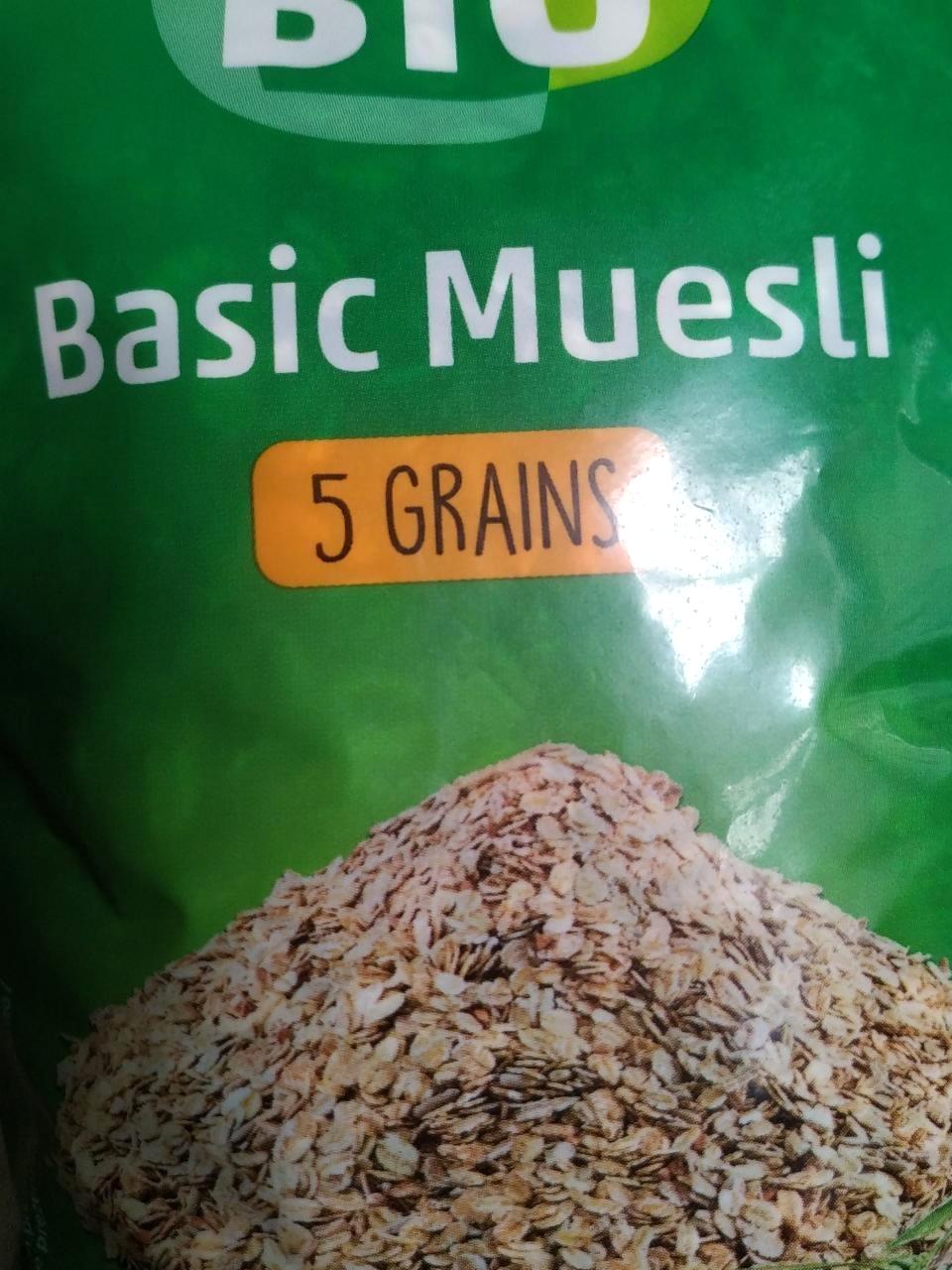 Képek - Basic müzlialap 5 grains Bio