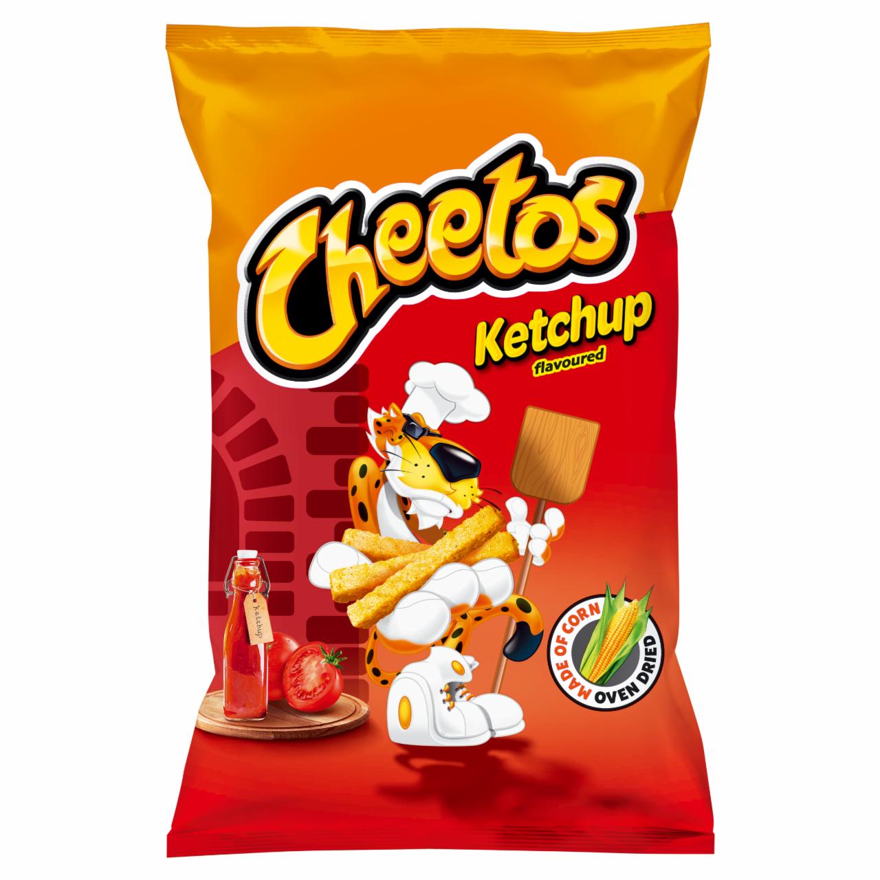 Képek - Cheetos ketchupos ízesítésű kukoricasnack 85 g