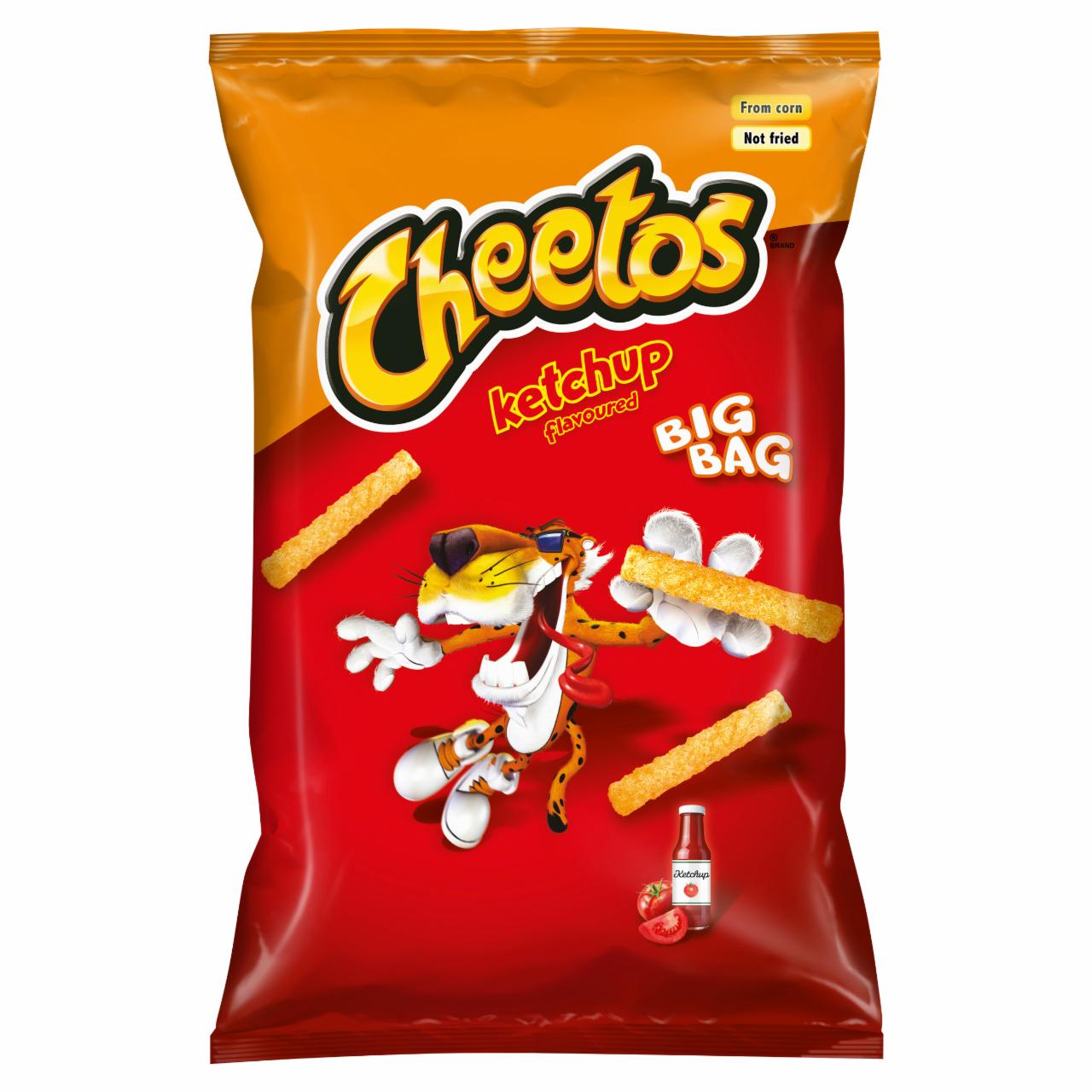 Képek - Cheetos ketchupos ízesítésű kukoricasnack 85 g
