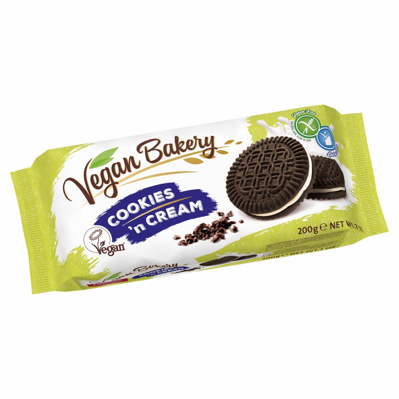 Képek - Coppenrath vegán, gluténmentes, laktózmentes kakaós keksz vaníliás töltelékkel 200 g