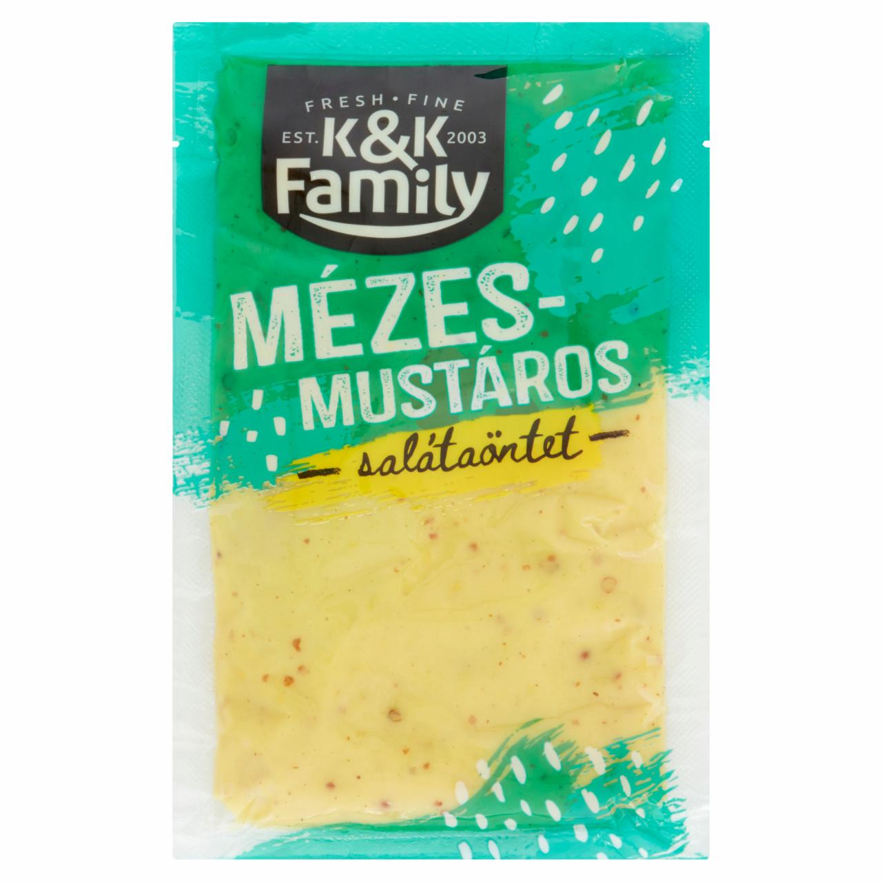 Képek - K&K Family mézes-mustáros salátaöntet 50 g