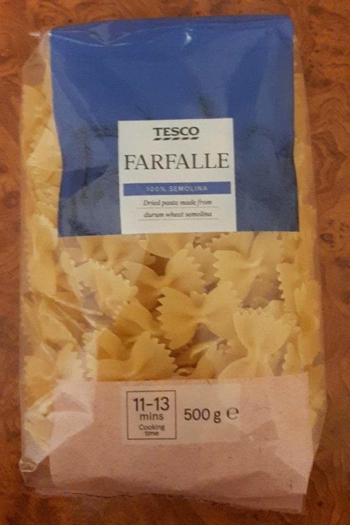 Képek - Farfalle tészta Tesco