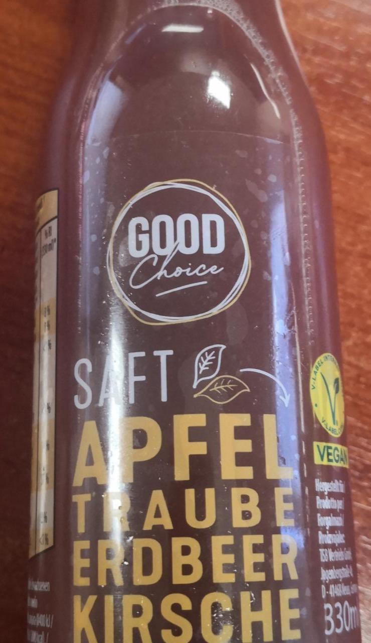 Képek - Saft apfel traube erderbeer kirsche Good choice