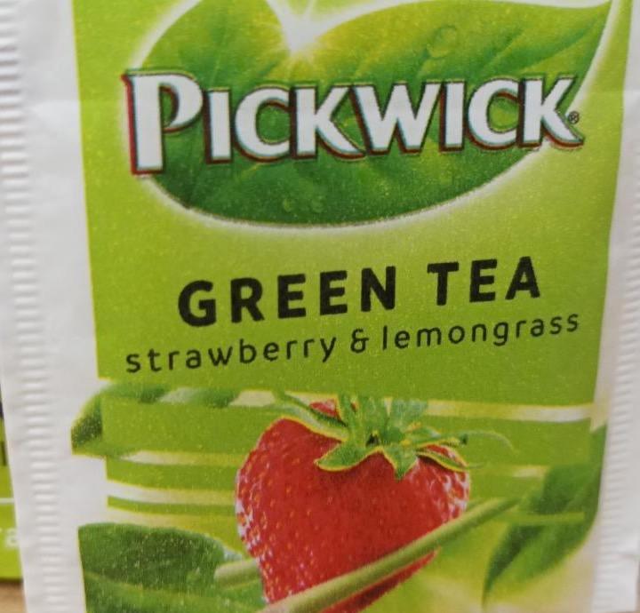 Képek - Green tea Strawberry & lemongrass Pickwick