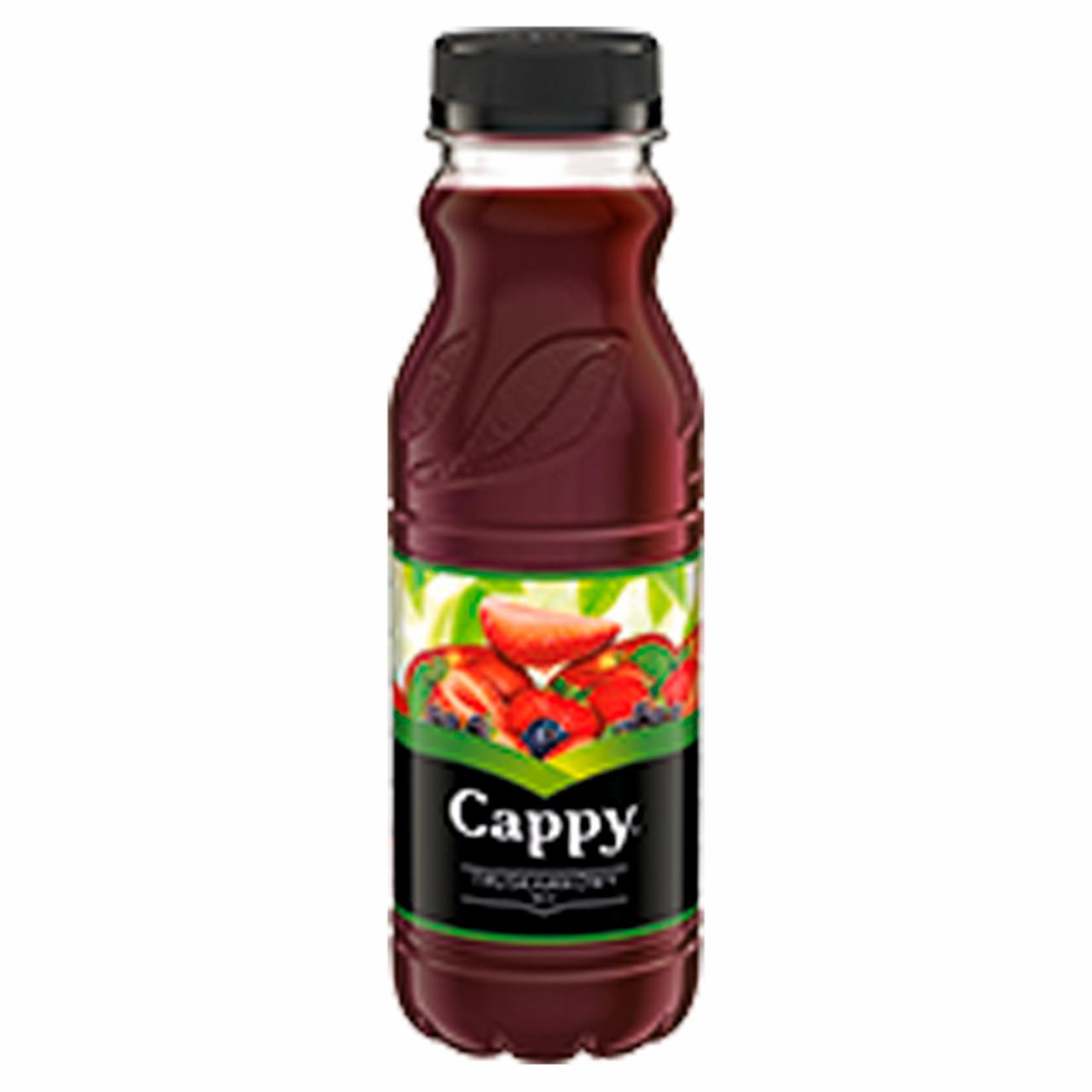 Képek - Cappy Eper mix gyümölcsital gyümölcslével és gyümölcspürével cukorral és édesítőszerekkel 330 ml