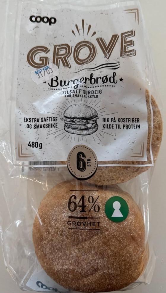 Képek - Grove burgerbrød Coop