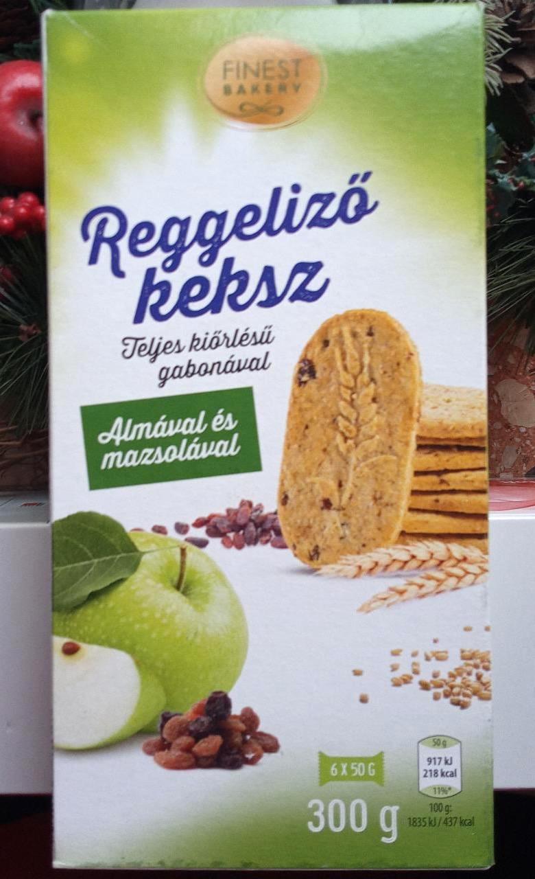 Képek - Reggeliző keksz teljes kiőrlésű gabonával almával és mazsolával Finest Bakery