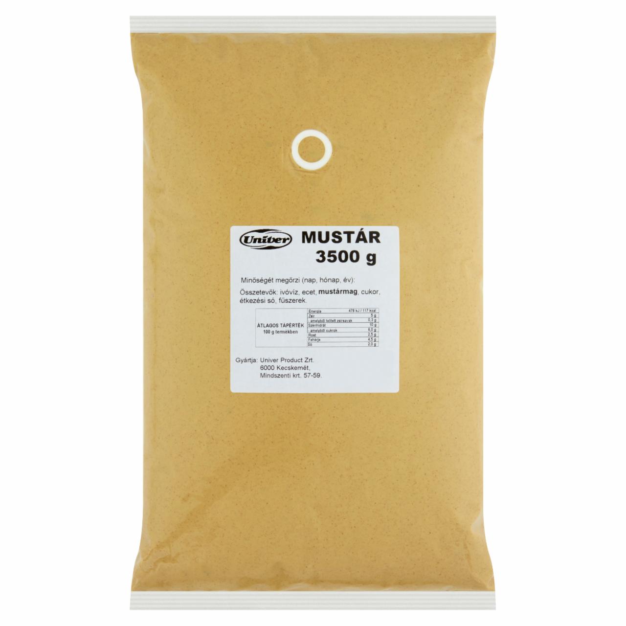 Képek - Univer mustár 3500 g