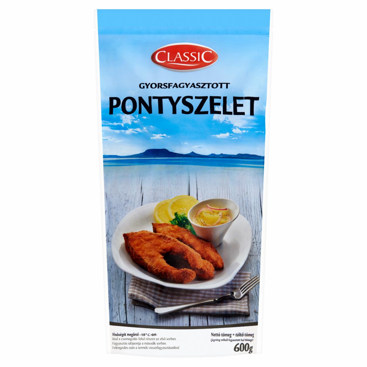 Képek - Classic gyorsfagyasztott pontyszelet 600 g