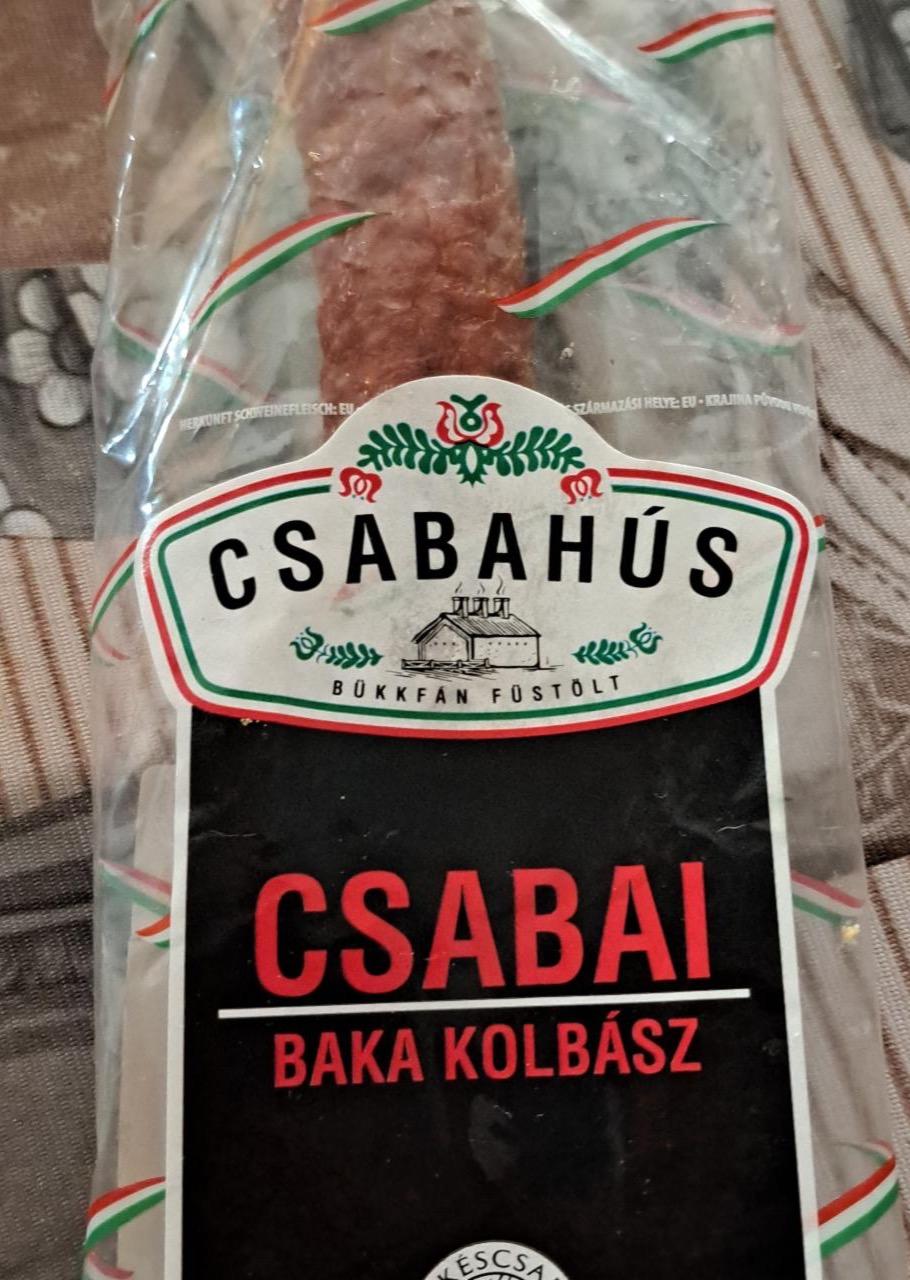 Képek - Csabai baka kolbász Csabahús