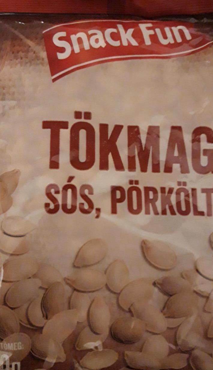 Képek - Tökmag sós, pörkölt Snack Fun