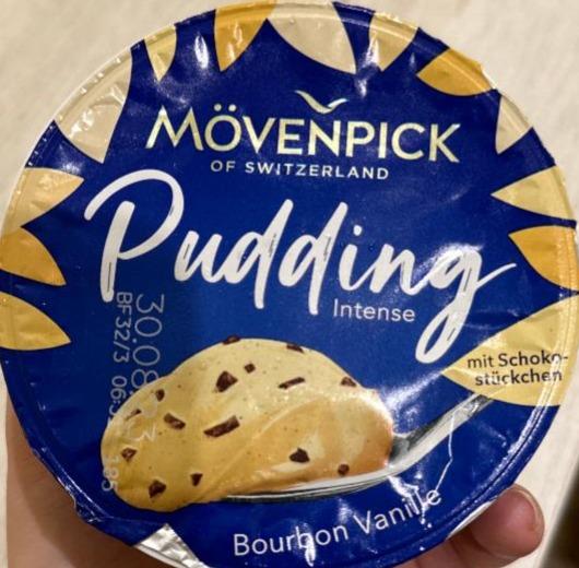 Képek - Mövenpick prémium tejszínpuding Bourbon vaníliás csokoládé darabokkal 150 g
