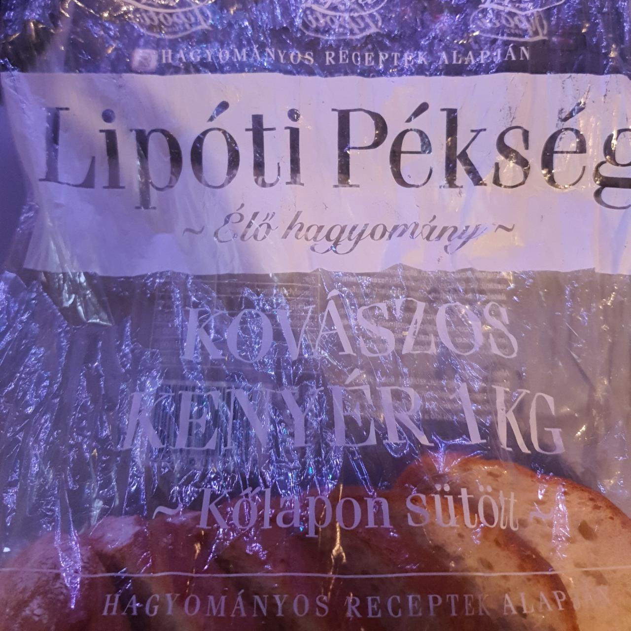 Képek - Kovászos kenyér szeletelt Lipóti szeletelt
