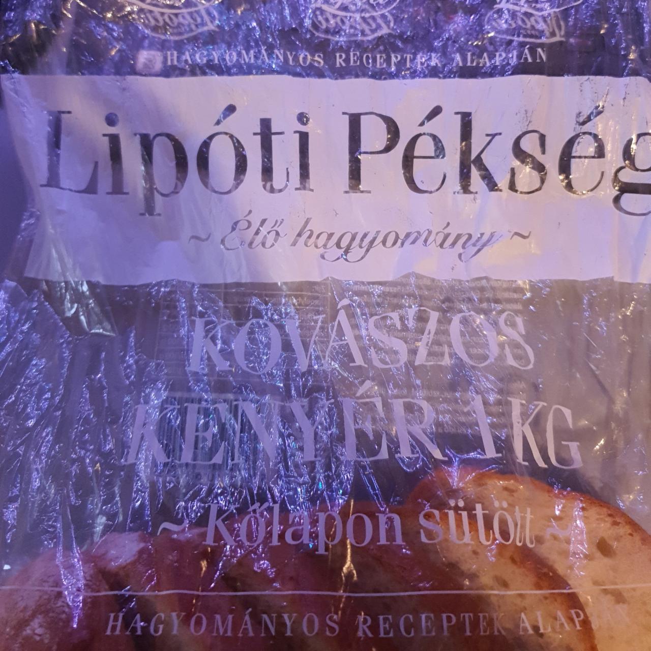 Képek - Kovászos kenyér szeletelt Lipóti szeletelt